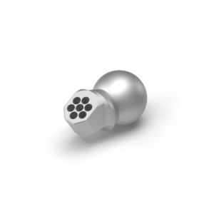 Nozzle 60° Short 12mm Ball