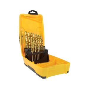 Alpha Gold Metric Jobber Drill Set 19pcs