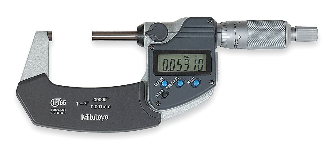 25-50mm/1-2inch Digital Micrometer IP65