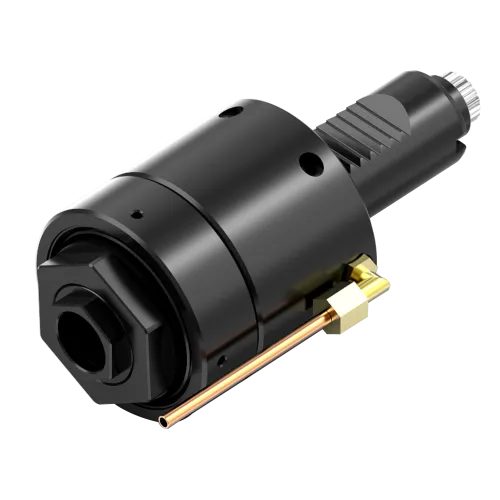 Axial Collet Chuck, Round Body, Internal Nut